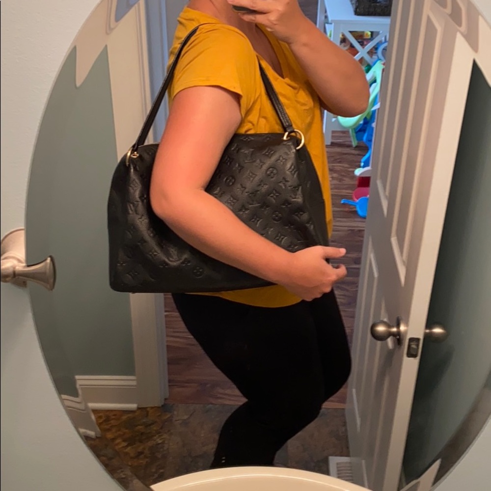 Louis Vuitton Ponthieu MM Black Empreinte - Picture 8 of 13